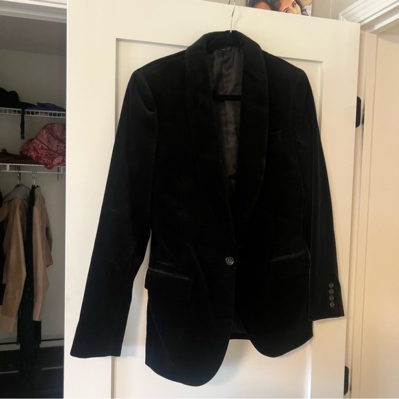 J. Crew Other - Black Velvet Blazer NWT JCREW